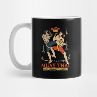 Muay Boran Muay Thai Sak Yant Mug